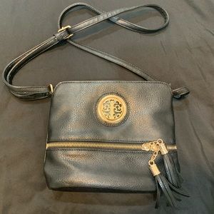 Black crossbody bag